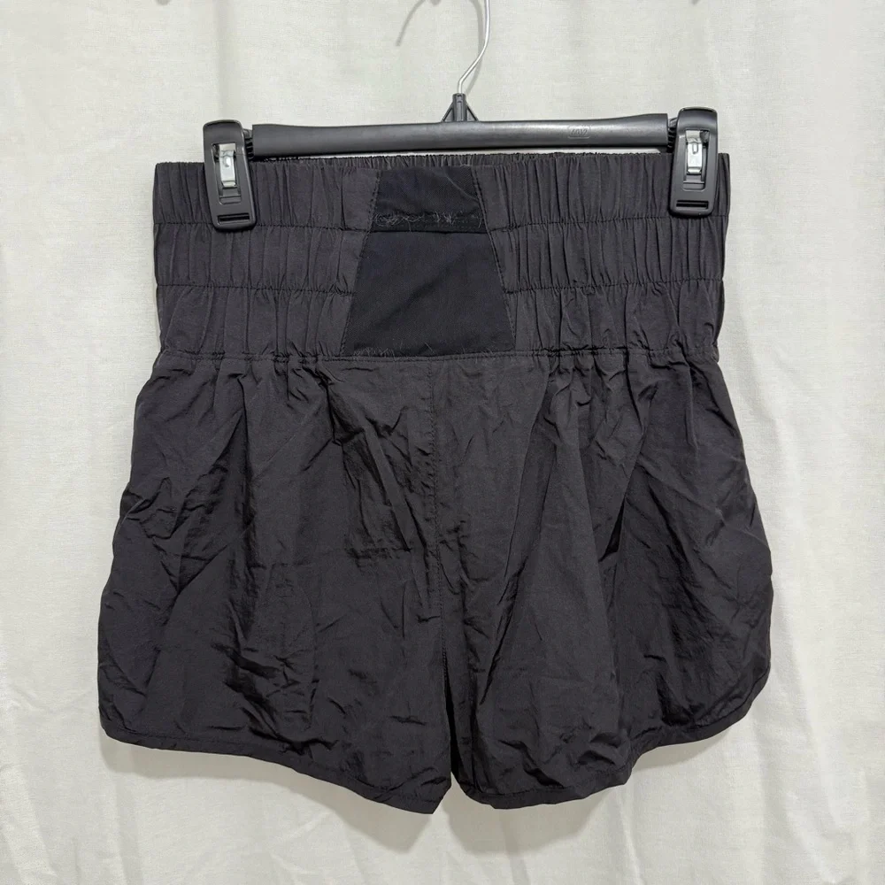 Free People Movement The Way Home Shorts Black Women’s Size Medium - Picture 2 of 3